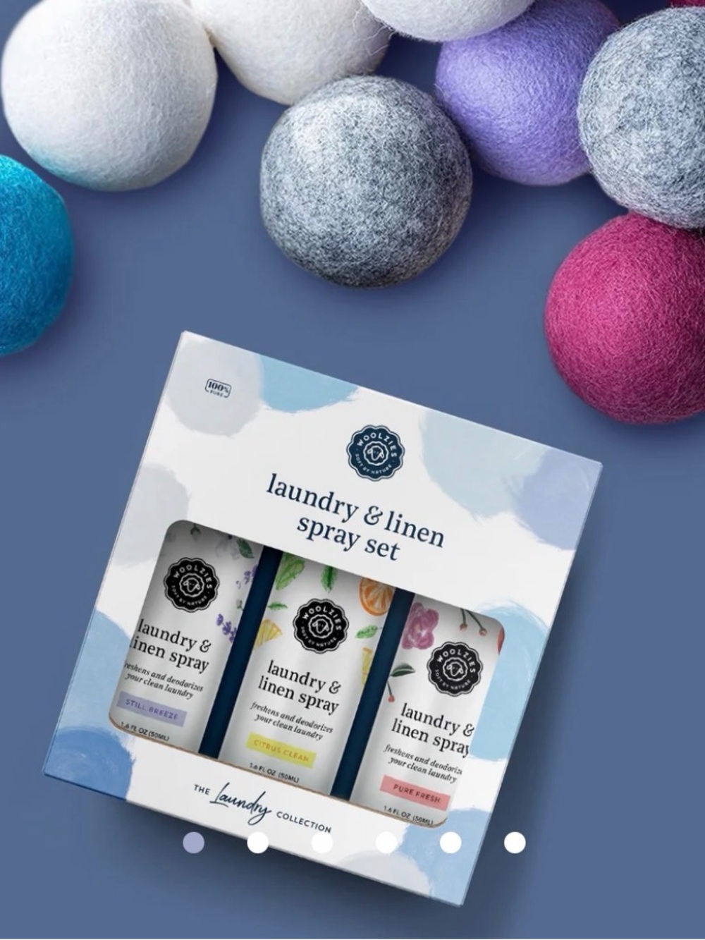 Laundry & Linen Spray Set by The Laundry Collection — Multi Color (3-Pack)